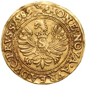 Prusy Książęce, Jerzy Fryderyk 1578-1603, Dukat 1589, Królewiec.