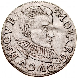 Kurlandia, Fryderyk Kettler 1587-1642, Trojak 1597, Mitawa.