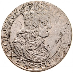 Jan II Kazimierz 1649-1668, Szóstak 1660 TL-B, Kraków.