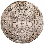 Jan II Kazimierz 1649-1668, Ort 1651 G-R, Gdańsk. RR.