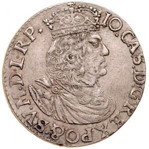 Jan II Kazimierz 1649-1668, Ort 1658 TLB, Kraków.