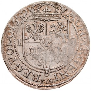 Jan II Kazimierz 1649-1668, Ort 1659 TLB, Kraków.