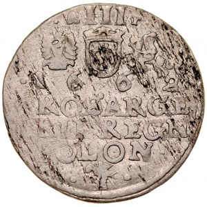 Jan II Kazimierz 1649-1668, Trojak 1662, Kraków.