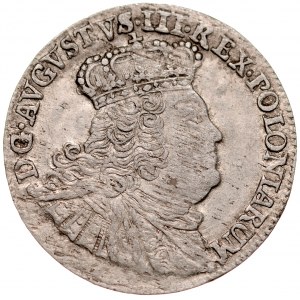 August III 1733-1763, Szóstak 1756, Lipsk.