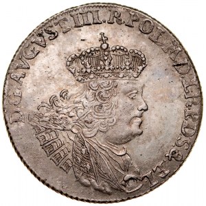 August III 1733-1763, 30 groszy 1762, Gdańsk.