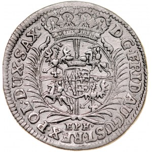 August II Mocny 1697-1733, 1/12 Talara 1704, Drezno.