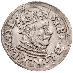 Stefan Batory 1576-1586, Trojak 1585, Poznań.