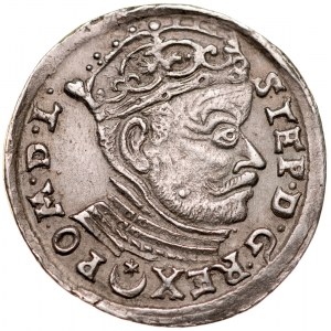 Stefan Batory 1576-1586, Trojak 1583, Wilno.