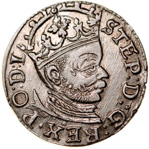 Stefan Batory 1576-1586, Trojak 1583, Ryga.