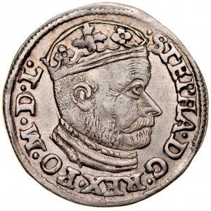 Stefan Batory 1576-1586, Trojak 1586, Olkusz.