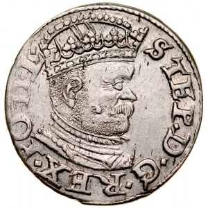 Stefan Batory 1576-1586, Trojak 1586, Ryga.