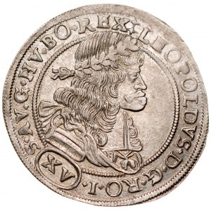 Węgry, Leopold I 1657-1705, XV krajcarów 1687, Nagybanya.