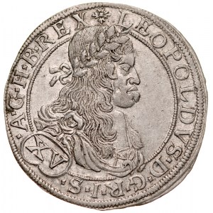 Austria, Leopold I 1657-1705, XV krajcarów 1664, Wiedeń.