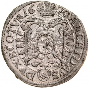 Austria, Leopold I 1657-1705, 3 krajcary 1670, Wiedeń.