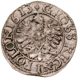 Zygmunt III 1587-1632, Grosz 1613, Kraków. R.