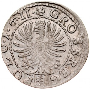 Zygmunt III 1587-1632, Grosz 1611, Kraków.