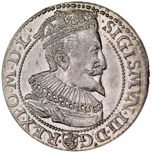 Zygmunt III 1587-1632, Szóstak 1596, Malbork.