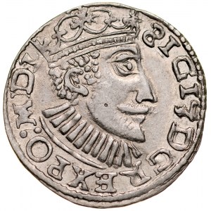 Zygmunt III 1587-1632, Imitacja, Trojak 1591.