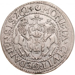 Zygmunt III 1587-1632, Ort 1614, Gdańsk.