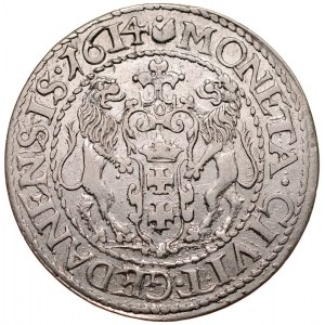 Zygmunt III 1587-1632, Ort 1614, Gdańsk.