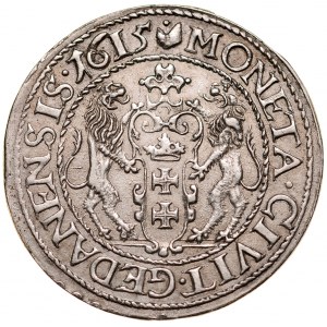 Zygmunt III 1587-1632, Ort 1615, Gdańsk.