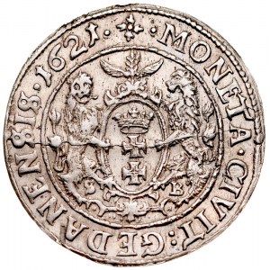 Zygmunt III 1587-1632, Ort 1621, Gdańsk.