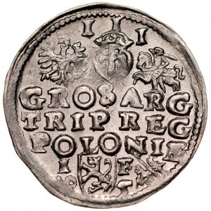 Zygmunt III 1587-1632, Trojak 1595, Lublin.