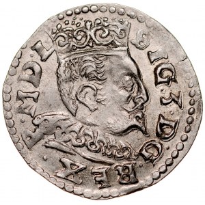 Zygmunt III 1587-1632, Trojak 1596, Lublin.