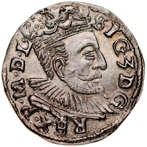 Zygmunt III 1587-1632, Trojak 1597, Lublin.