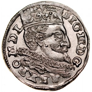 Zygmunt III 1587-1632, Trojak 1598, Lublin.