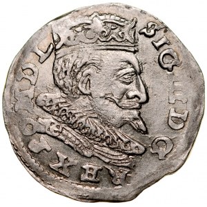 Zygmunt III 1587-1632, Trojak 1599, Lublin.