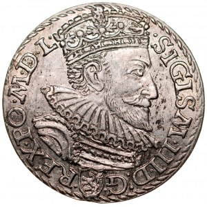 Zygmunt III 1587-1632, Trojak 1592, Malbork.