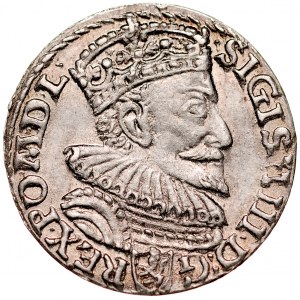 Zygmunt III 1587-1632, Trojak 1594, Malbork.