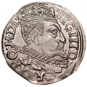 Zygmunt III 1587-1632, Trojak 1599, Poznań.