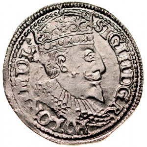 Zygmunt III 1587-1632, Trojak 1597, Olkusz.