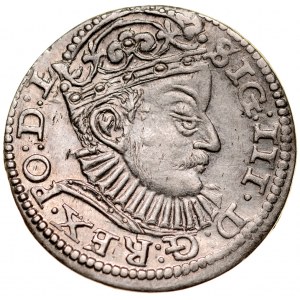 Zygmunt III 1587-1632, Trojak 1588, Ryga.