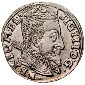 Zygmunt III 1587-1632, Trojak 1597, Wilno.