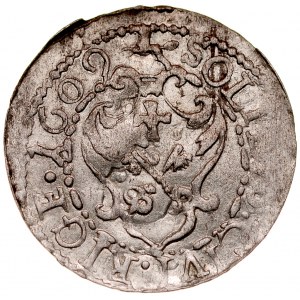 Zygmunt III 1587-1632, Szeląg 1609, Ryga.