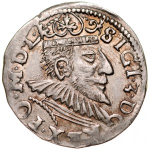 Zygmunt III 1587-1632, Trojak 1593, Poznań.