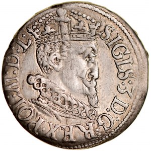 Zygmunt III 1587-1632, Trojak 1619, Ryga.