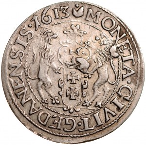 Zygmunt III 1587-1632, Ort 1613, Gdańsk.