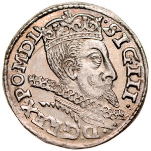 Zygmunt III 1587-1632, Trojak 1601, Wschowa.