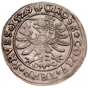Zygmunt I Stary 1506-1548, Grosz 1529, Toruń.