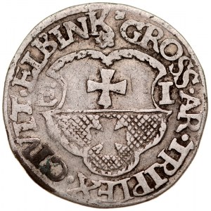 Zygmunt I Stary 1506-1548, Trojak 1536, Elbląg.