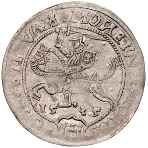 Zygmunt I Stary 1506-1548, Grosz 1535, Wilno.