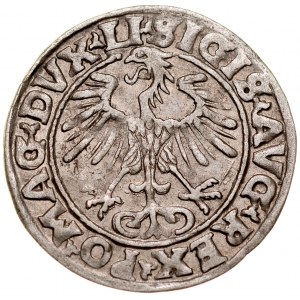 Zygmunt II August 1545-1572, Półgrosz 1553, Wilno, R.