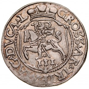 Zygmunt II August 1545-1572, Trojak 1564, Wilno.
