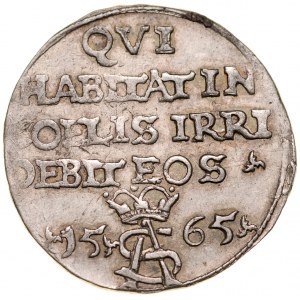 Zygmunt II August 1545-1572, Trojak szyderczy 1565, Wilno.