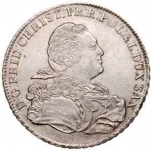 Fryderyk Chrystian 1763, Talar 1763, Drezno.