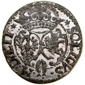 Zygmunt III 1587-1632, Szeląg 1618, Wilno.